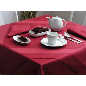 Obrus bawełniany 130x160cm  Kolor- bordo