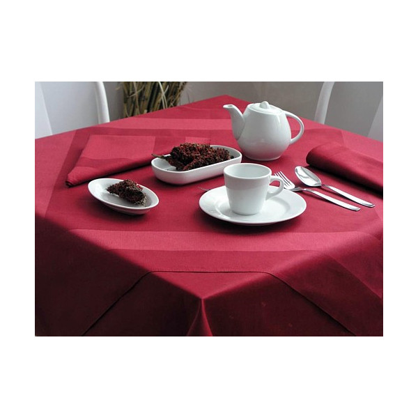 Obrus bawełniany 130x160cm  Kolor- bordo