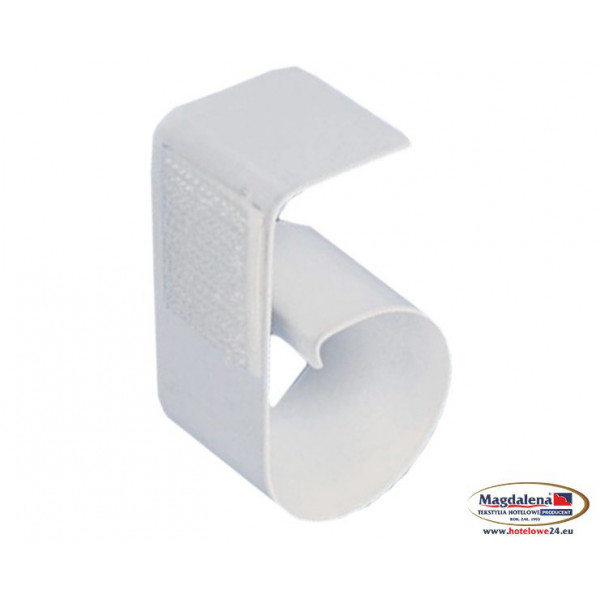 Klips do mocowania falban (skirting)15-25 mm