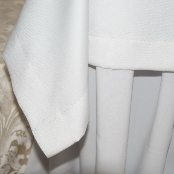 Obrus biały do restauracji w rozm. 100 x 155 cm