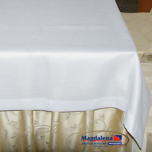 Obrus biały w rozm. 100x155 cm