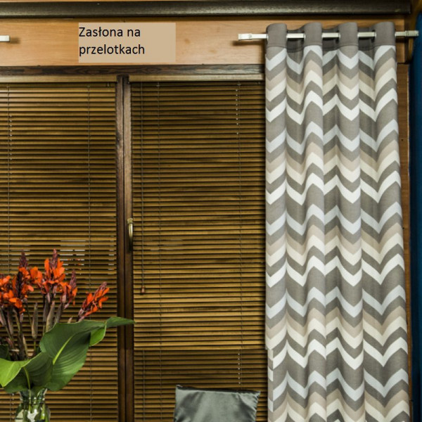 Zasłona na przelotkach 140x245 zaciemniajaca