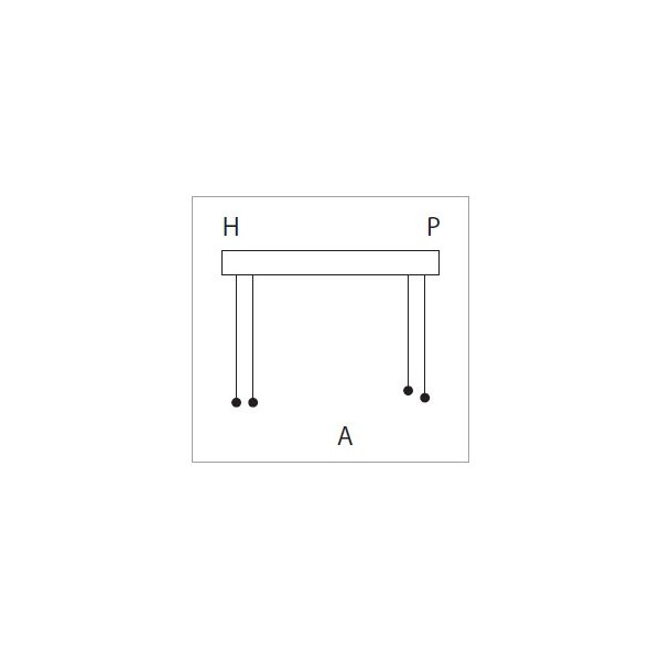 Żaluzja drewniana 50 mm rozm. 120x160 cm w kolorze szarym z kolekcji "Unique"