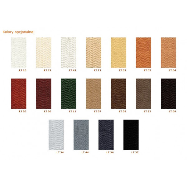 Żaluzja drewniana 50 mm rozm. 120x160 cm w kolorze brązowym