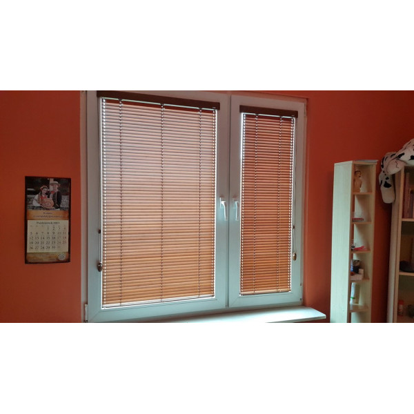 Żaluzja drewniana 25 mm w rozm. 60x120 cm z kolekcji "Natural"