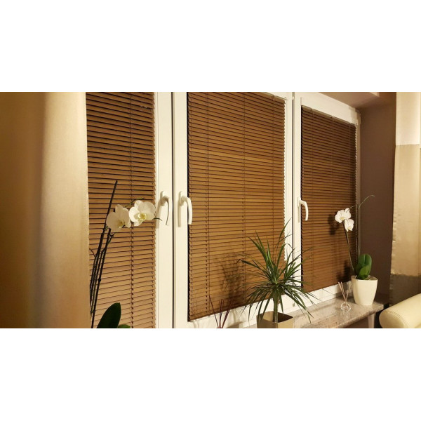 Żaluzja drewniana 25 mm w rozm. 60x120 cm z kolekcji "Natural"