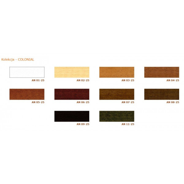 Żaluzja drewniana 25 mm w rozm. 60x120 cm z kolekcji "Natural"