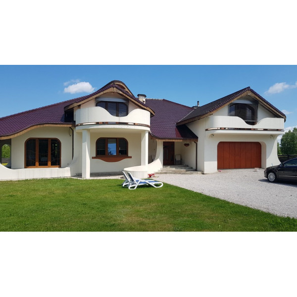 Żaluzja fasadowa Z90 z napędem elektrycznym Elero w kolorze "antracyt"