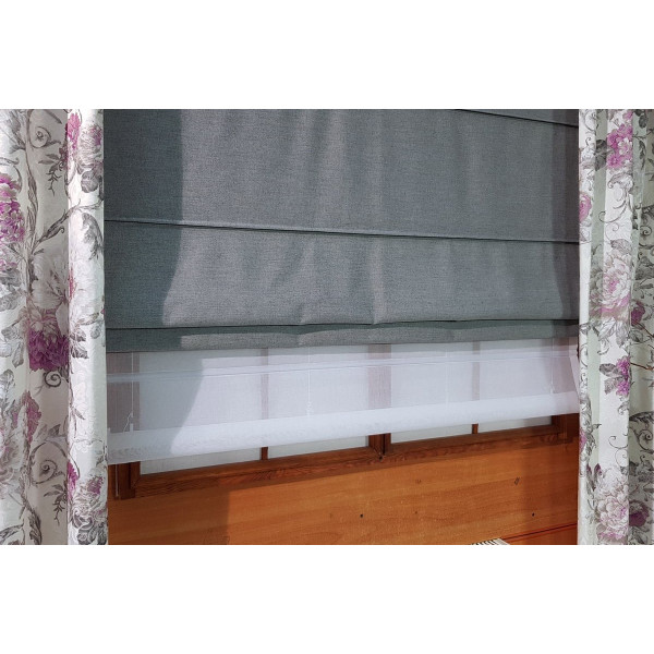 Mechanizm z szyciem. Roleta rzymska DUO w rozm. 130x150 cm