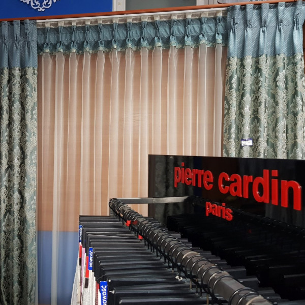 F/159 Pierre Cardin Ekskluzywne zasłony do salonu w rozm. 280 x 250 cm