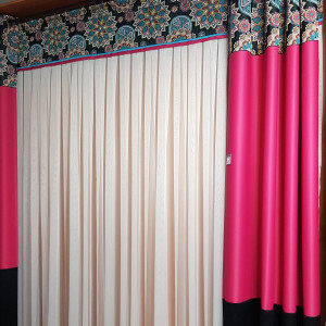 MAG 316 Komplet zasłon z firanądo salonu na szer. 280x250 cm 2