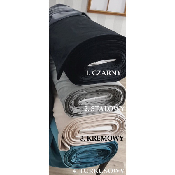 Velvet. Tkanina dekoracyjna zasłonowa o szer. 145 cm