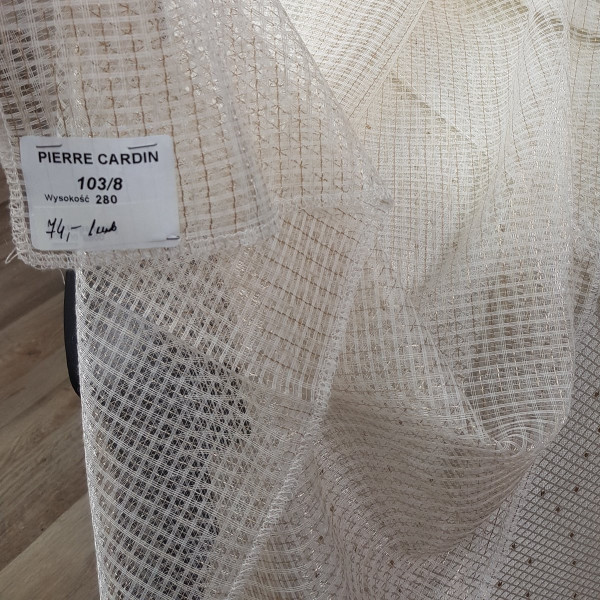 Pierre Cardin tkaniny zasłonowe do salonu 103