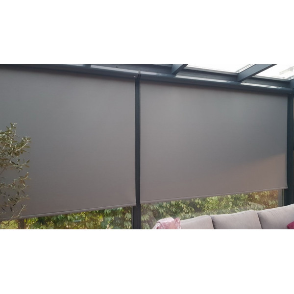 RM 45 Roleta wolnowisząca z napędem elektrycznym w rozm. 185x300 cm kolor szary