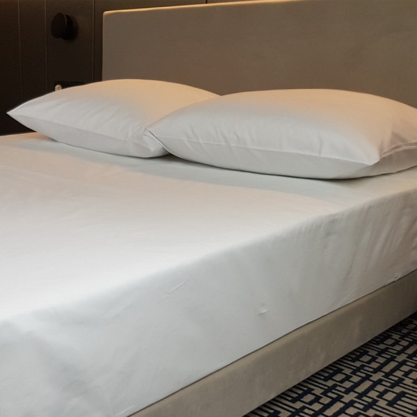 NORIS Prześcieradło białe hotelowe w rozm. 160x240 cm