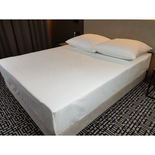 Zestaw prześcieradeł hotelowych NORIS w rozm. 160x240 cm za 10 szt.