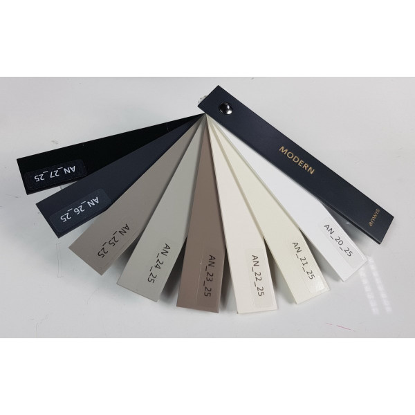 Żaluzja drewniana biała 25 mm do sypialni w rozm. 59x120 cm