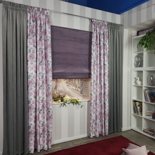 Zasłony do sypialni G/166/2019 w rozm. 140x250 cm