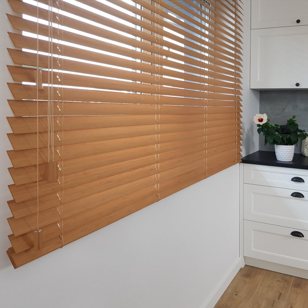 Żaluzja bambusowa do kuchni, 50 mm w rozm. 190 x 170 cm