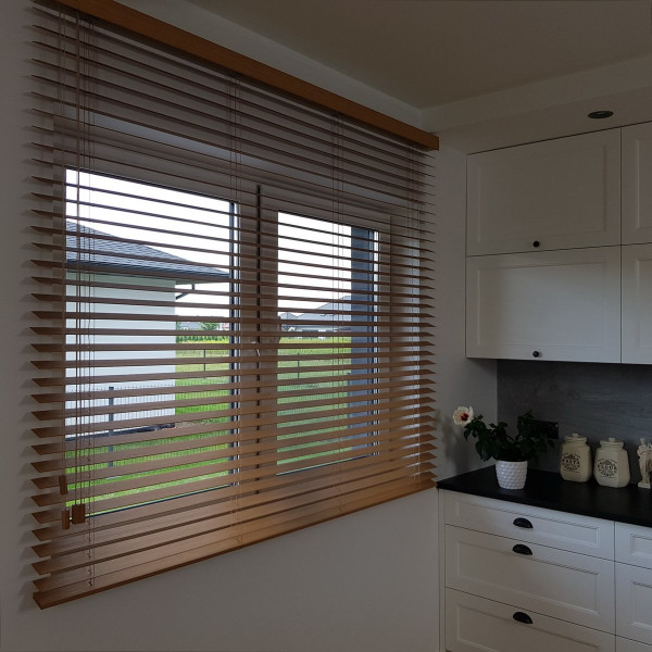 Żaluzja bambusowa do kuchni, 50 mm w rozm. 190 x 170 cm