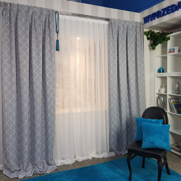 Zasłony hotelowe blackout MAG 343 w rozm. 150 x 265 cm