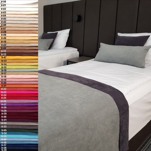 Narzuta na łóżko hotelowe PAS 330 w rozm. 80x170 cm za 30 szt.