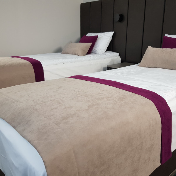 Narzuta na łóżko PAS 333 hotelowa w rozm. 80x140 cm