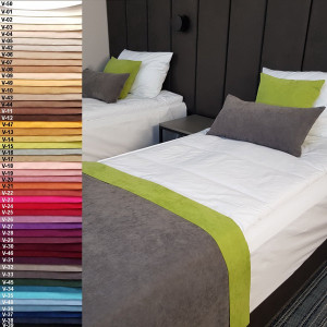 Narzutka hotelowa PAS 337 na łóżko w rozm. 80x170 cm 2