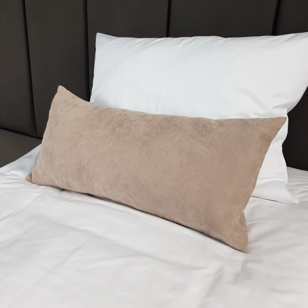 Poszewka na poduszkę gładka 30x60 cm beż POS 323