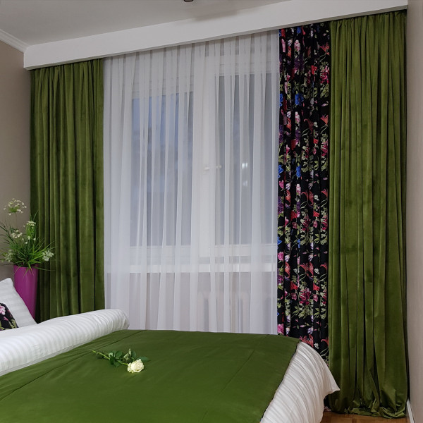 Zasłony apartamentowe w rozm. 95x245 cm SKY113/1 za 10 szt.