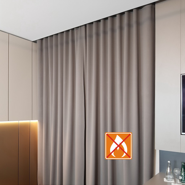 Zasłony niepalne z atestem 90x250 cm SKY101/2/FR za 10 szt.