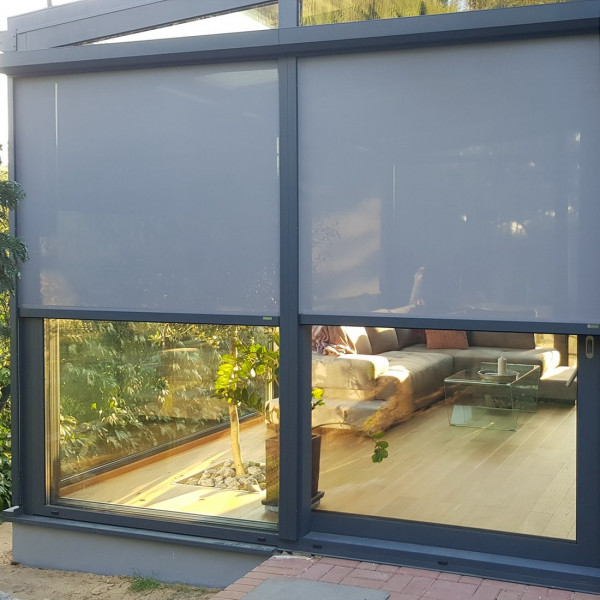 Roleta screen refleksola rozm. 100x200 cm antracyt