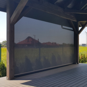 Roleta tarasowa screen na wymiar 460x300 cm refleksola