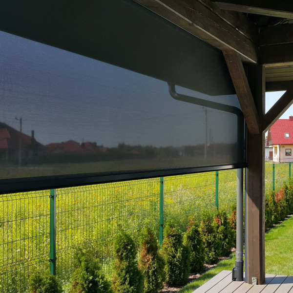 Roleta tarasowa screen na wymiar 460x300 cm refleksola