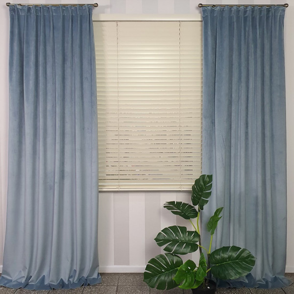 Żaluzja drewniana kremowa 50mm w rozm. 190x170 cm AN_21_50