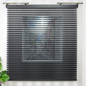 Roleta czarna w rozm. 150x150 cm Zebra Elegance 2