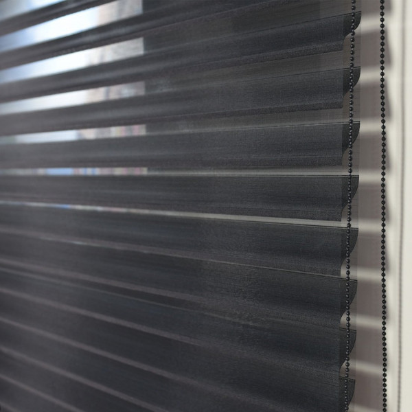 Roleta czarna w rozm. 150x150 cm Zebra Elegance