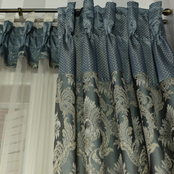 Pierre Cardin zasłony i firana ekskluzywna rozm. 280x250 cm